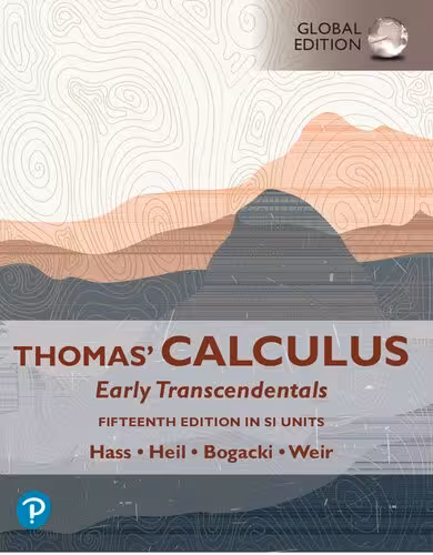 خرید و دانلود نسخه کامل کتاب Thomas' Calculus: Early Transcendentals