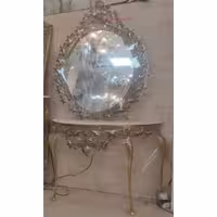 آینه کنسول برنزی سنگین وزن