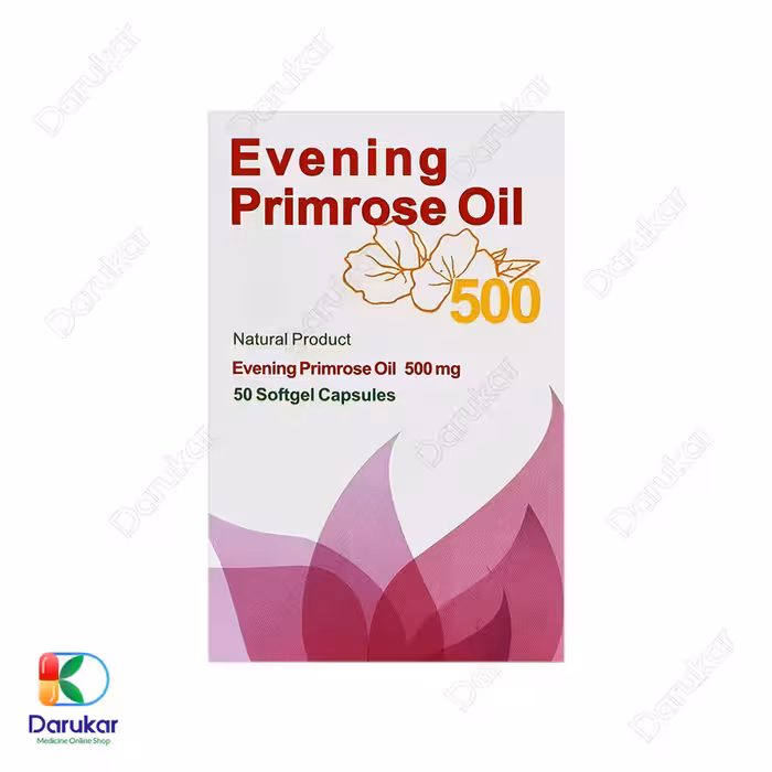 سافت ژل روغن گل مغربی 500 میلی گرم حکیم