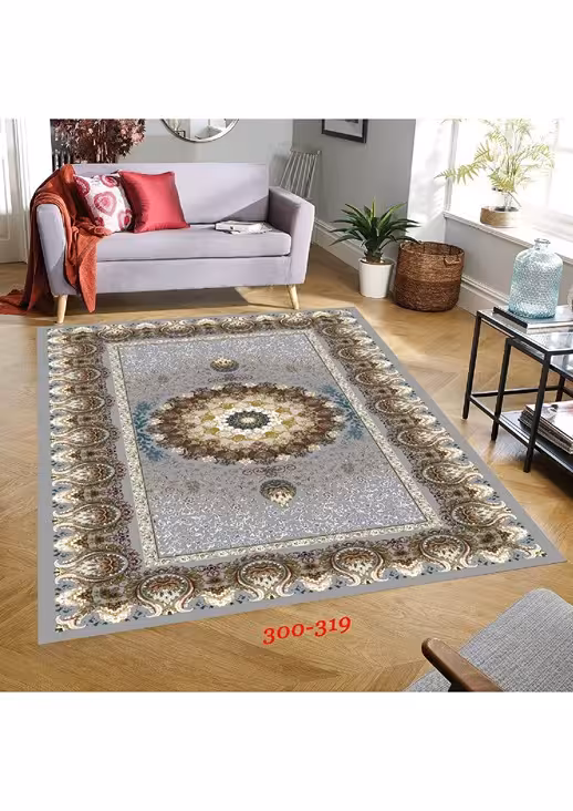 روفرشی کشدار مخمل شانل ترک(کشدوزی شده)-کد طرح 876