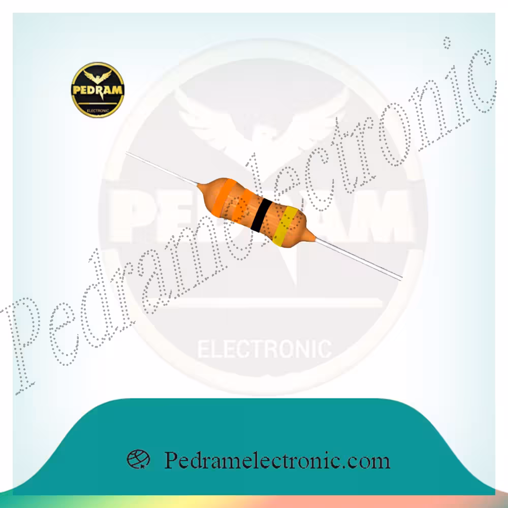 مقاومت 33 اهم 1 وات | RES 33R 1W
