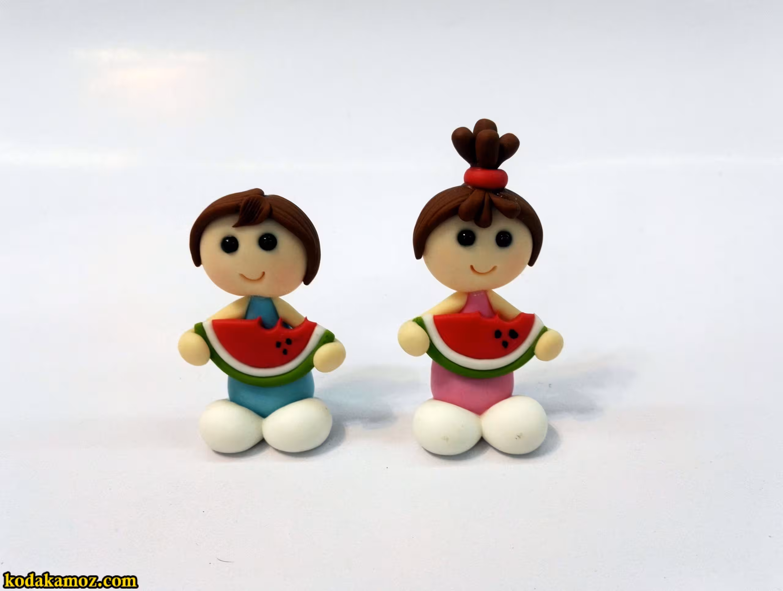 مجسمه خمیری دختروپسر ولنتاین