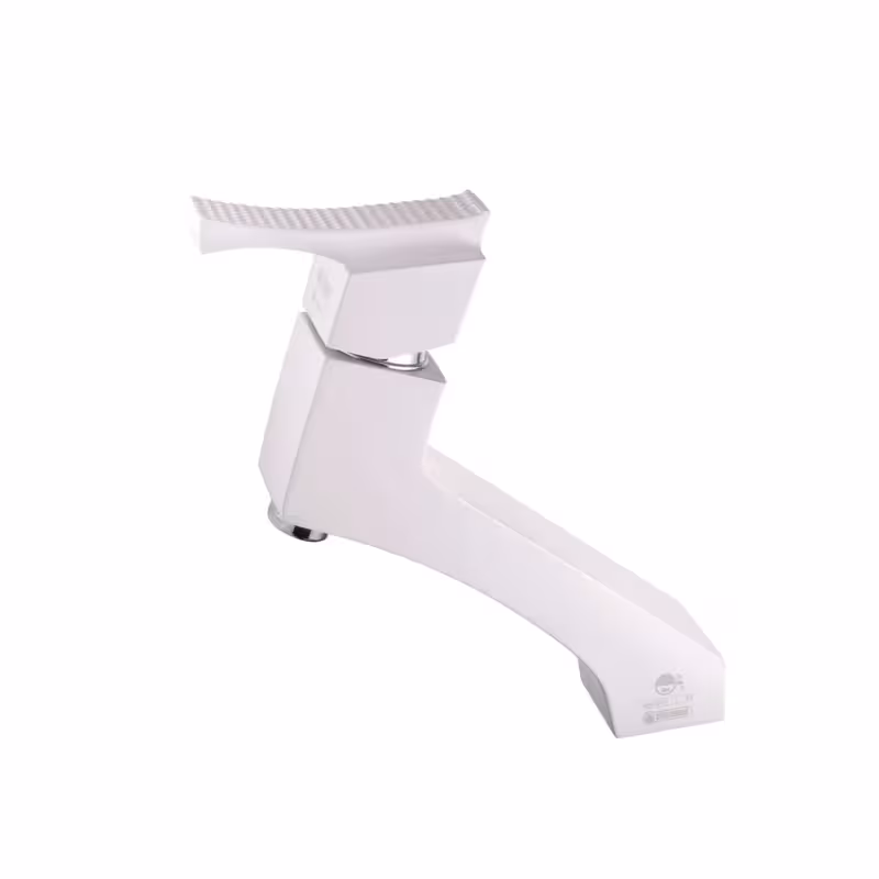 شیر روشویی درخشان مدل پرنس سفید