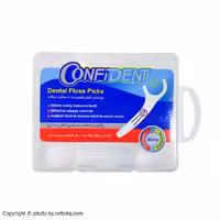نخ دندان Flosspick کمانی باکس کانفیدنت کد F4.02