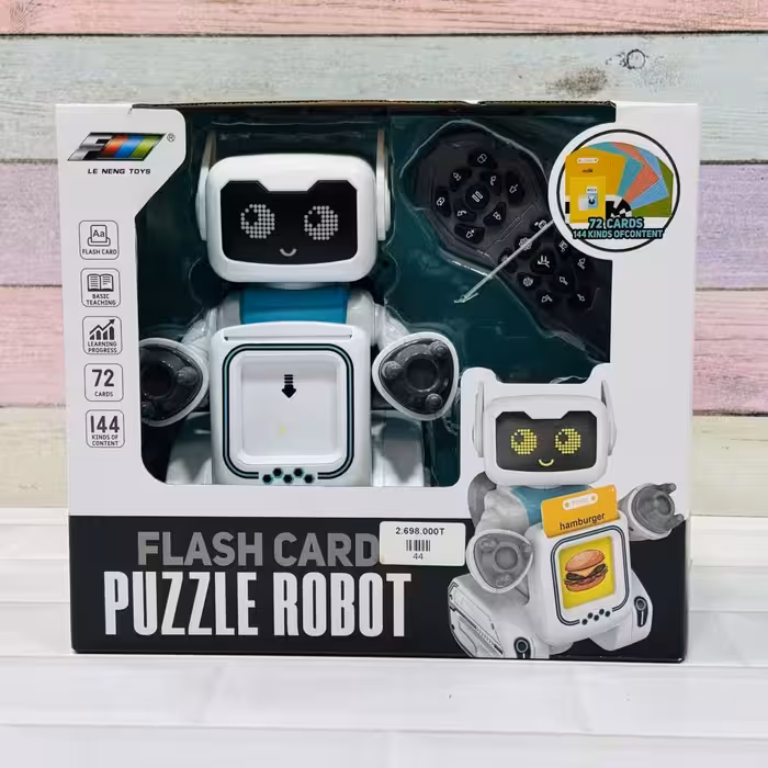 ربات کنترلی فلش کارت دار