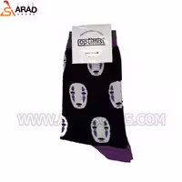 جوراب ساقدار طرح نو فیس