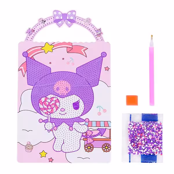 نقاشی الماسی دسته دار کرومی