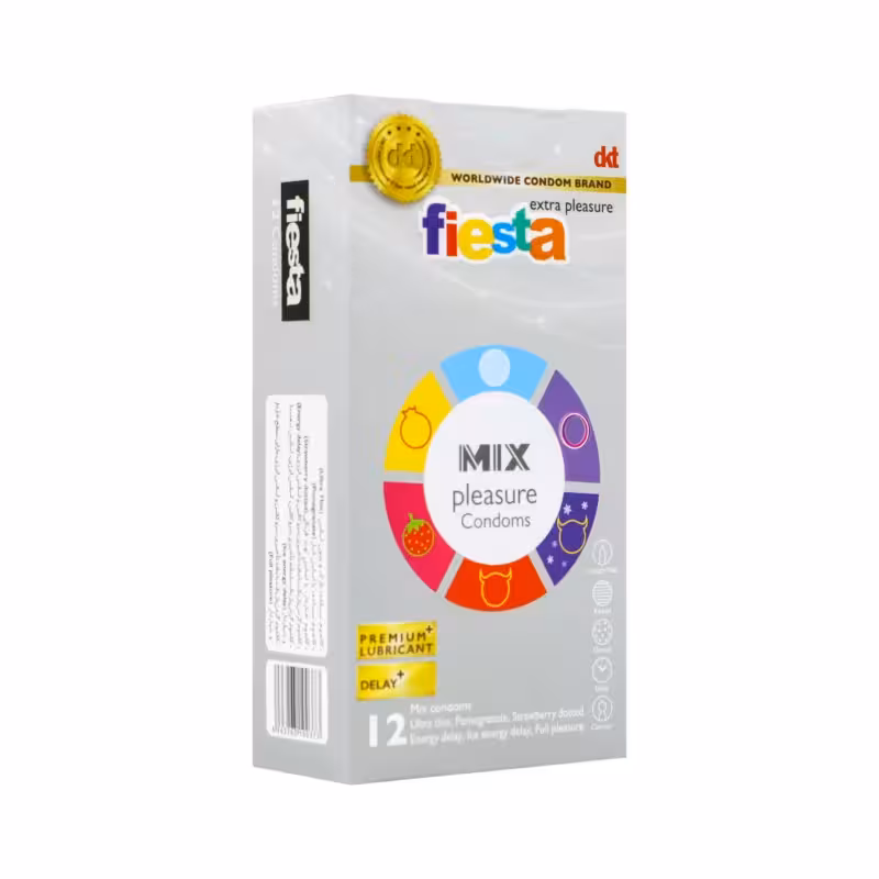 کاندوم میکس پلژر 12 عددی فیستا