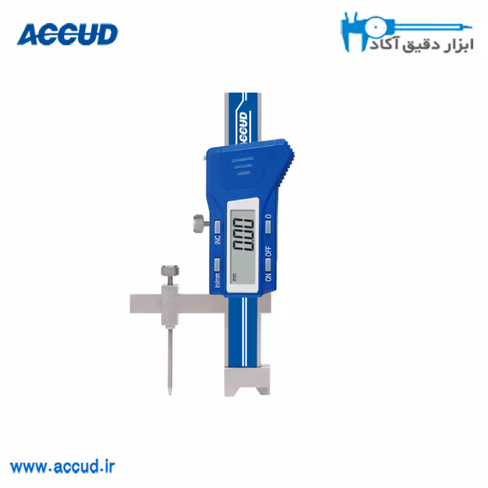 ارتفاع سنج دو سطح 20-0 میلی متر Accud (اکیود اتریش) مدل 999-020-12