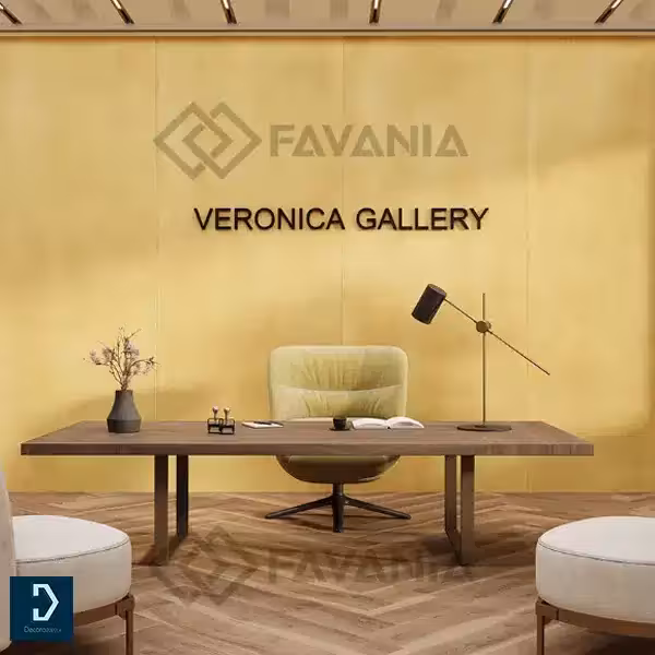 سرامیک اسلب اوشن طلایی 300*120 فاوانیا