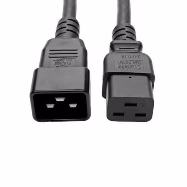 کابل برق بک تو بک بافو مدل 3x1.5 mm-C20-C19 طول 0.8 متر | کالا مکس