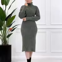 ست بلوز دامن بافت زنانه مدل نبات جنس بافت آکریلیک درجه یک و لطیف