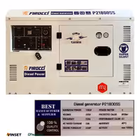 دیزل ژنراتور فیروچی 13 کیلووات سایلنت مدل P21800SS ریموت استارت