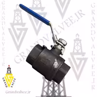 کد:1143 شیرگازی 1000وگ &quot;4 اینچ فولادی دو تیکه رزوه ای