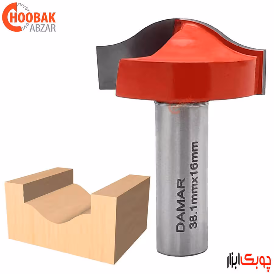 تیغ پروفیل ابرویی قطر 38mm دامار کد DM163814L