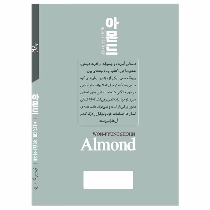 کتاب بادام اثر ون‌ پیونگ‌سون انتشارات آوای ماندگار