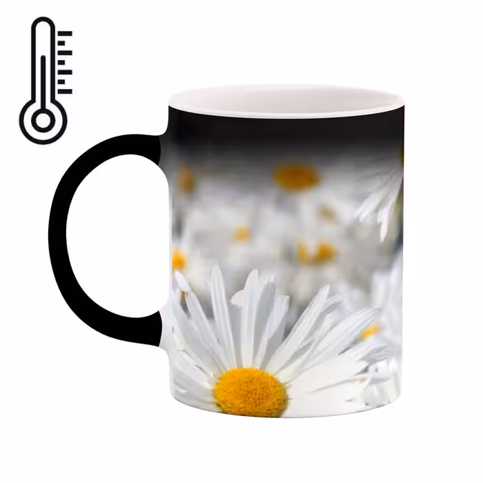 ماگ حرارتی طرح گل مدل mgh12128