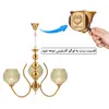لوستر 3 شعله کارنتیس مدل ابشار کد KT-04
