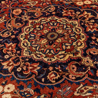 فرش دستبافت شش و نیم متری مدل بختیار کد 49.812