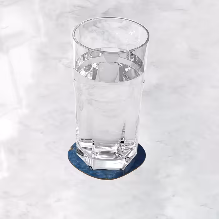 زیر لیوانی ترمه طراحان ایده مدل استراحتگاه فضایی کد cfp1480 بسته شش عددی