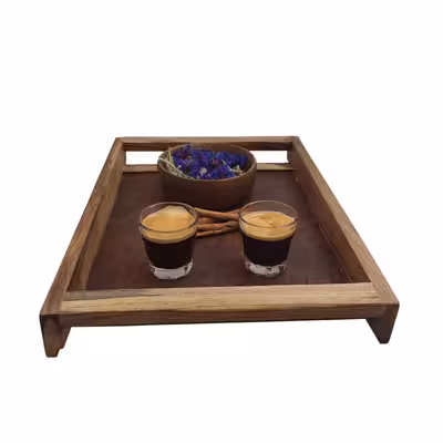 سینی چوبی دهکده مدل d431