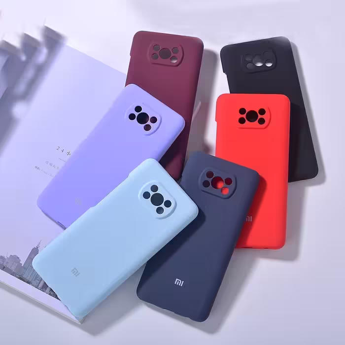 کاور مدل سیلیکونی مناسب برای گوشی موبایل شیائومی Poco X3 NFC/X3 pro