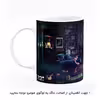 ماگ هومرو طرح شرلوک هولمز مدل MG5951