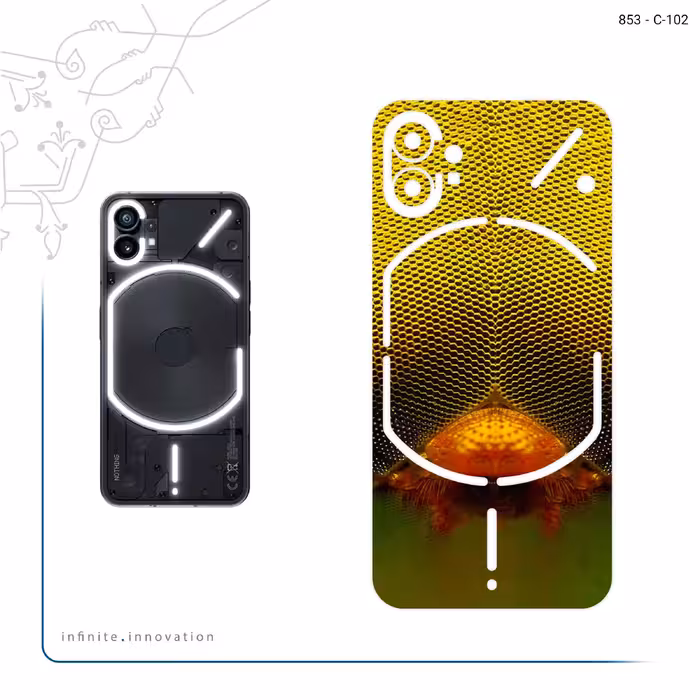 برچسب پوششی ماهوت مدل Bee eyes مناسب برای گوشی موبایل ناتینگ Phone 1