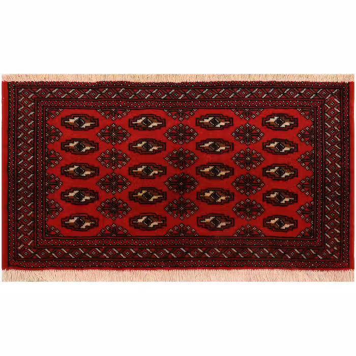 فرش قدیمی دستبافت نیم متری فرش هريس کد 101987