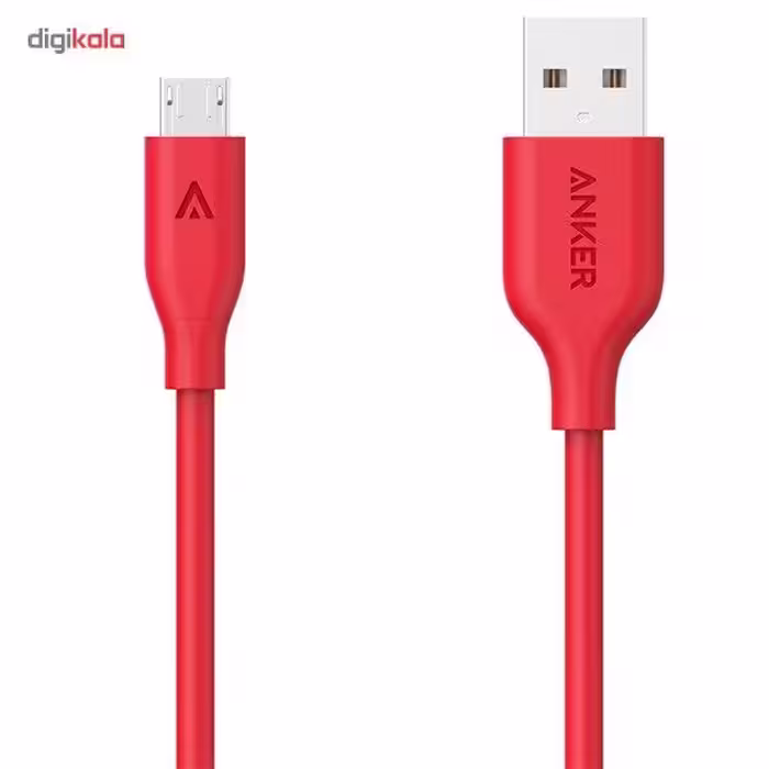 کابل تبدیل USB به microUSB مدل PowerLine II طول 1.8 متر