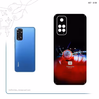 برچسب پوششی ماهوت مدل Futsal مناسب برای گوشی موبایل شیائومی Redmi Note 11