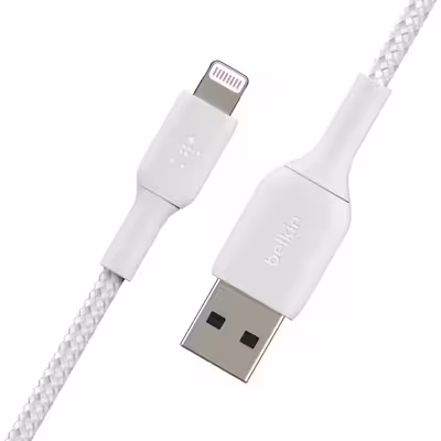 کابل تبدیل USB به لایتنینگ بلکین مدل CAA002bt1MWH  طول 1 متر