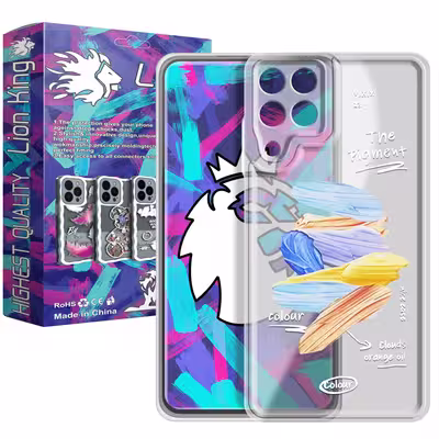 کاور لاین کینگ مدل PIGMENT مناسب برای گوشی موبایل سامسونگ Galaxy A12