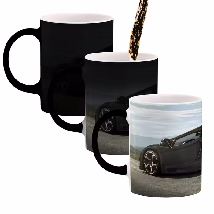 ماگ حرارتی طرح ماشین Lamborghini veneno مدل mgph15609