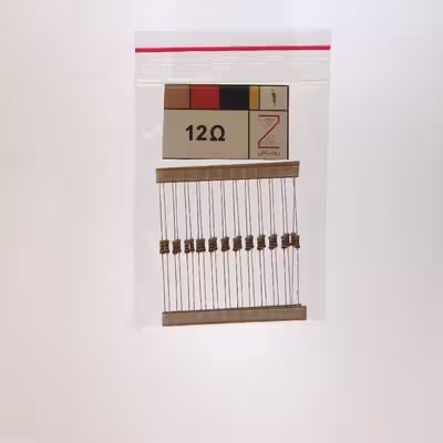 مقاومت 12 اهم 1.4 وات کد 208 بسته 25 عددی