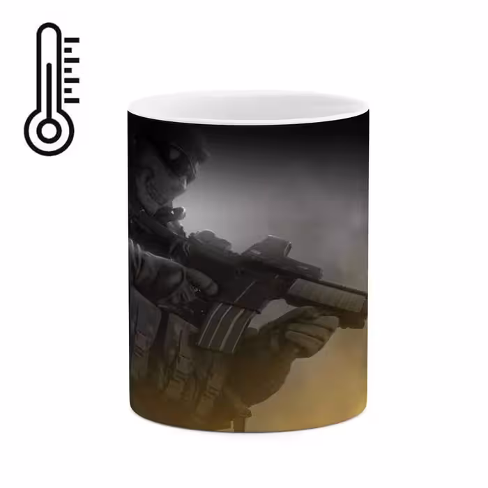 ماگ حرارتی طرح تفنگ M16 مدل mgph15697