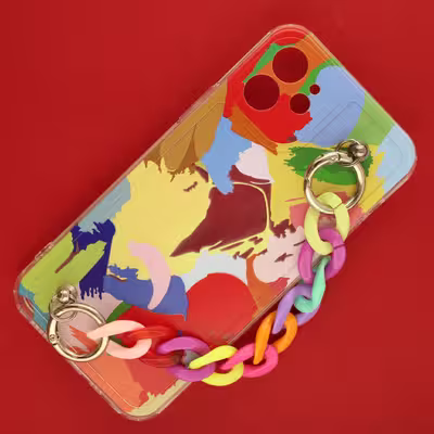 کاور مدل Colorfull-chain12 مناسب برای گوشی موبایل اپل iPhone 12 