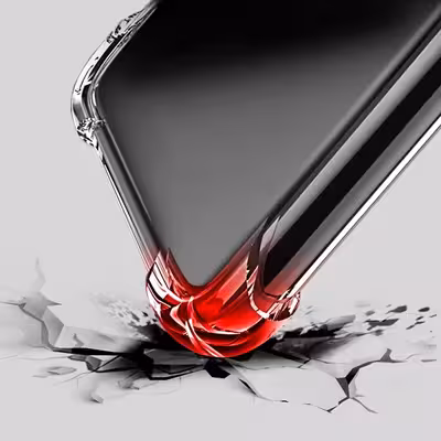 کاور مدل ژله ای کپسول دار مناسب برای گوشی موبایل اپل iphone X  XS