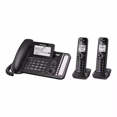 تلفن پاناسونیک مدل KX-TG9582B-BLACK