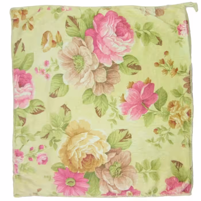 دستمال آشپزخانه مدل حوله ای گلدار کد 01