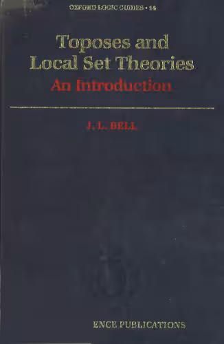 خرید و دانلود نسخه کامل کتاب Toposes and Local Set Theories: An Introduction