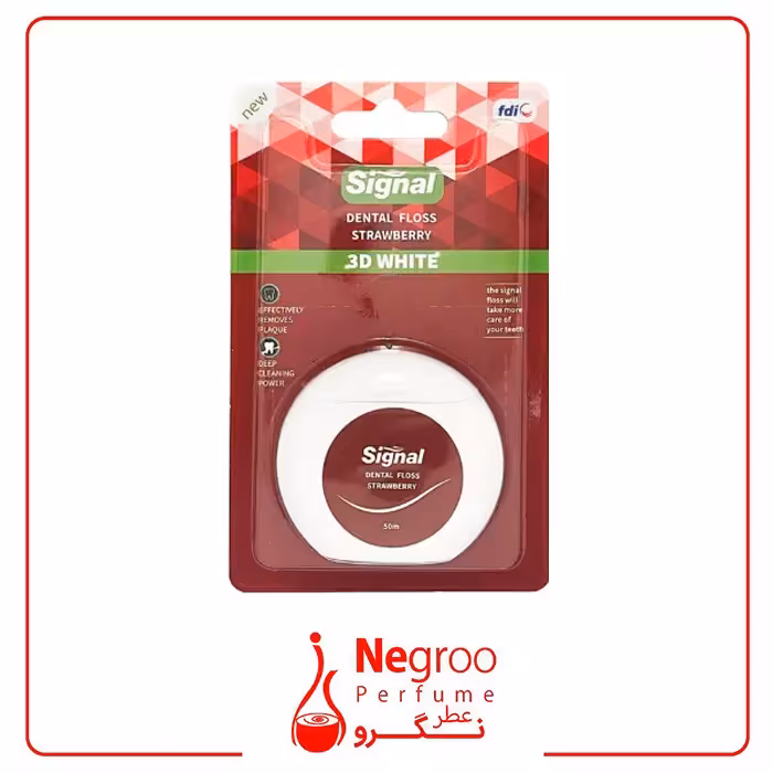 نخ دندان سیگنال مدل 3D white بسته 50 متری رایحه های متنوع