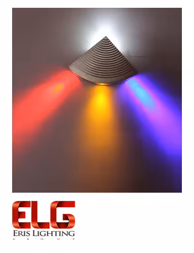 چراغ دکوراتیو ربع استوانه ای