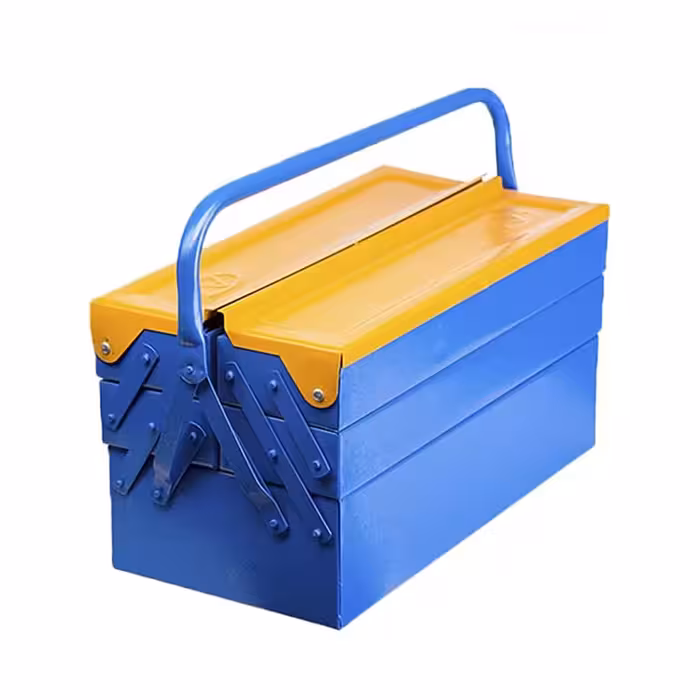 جعبه ابزار سه طبقه 40 سانت فلزی وفایی