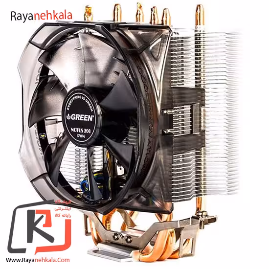 سیستم خنک کننده بادی گرین مدل GREEN NOTOUS 200-PWM