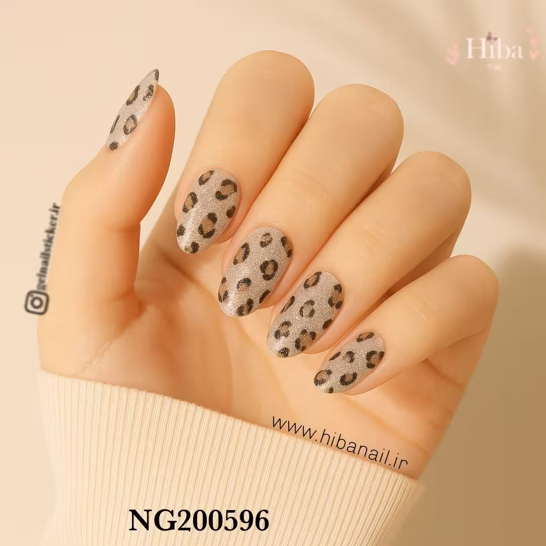 استیکر ژله ای کاشت ناخن (نیل رپ)_کد NG200596