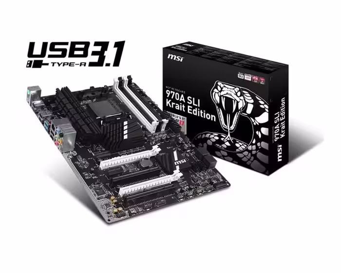 مادربورد ام اس آی مدل 970 ای اس ال آی کریت ادیشن
