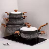 سرویس 10 پارچه کلاسیک هاناتک