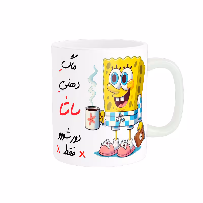 ماگ ناریکو مدل لیوان شخصی طرح اسم ساشا کد 013500