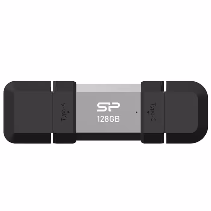 فلش مموری او تی جی تایپ سی و USB3.2 سیلیکون پاور مدل MOBILE C51 با ظرفیت 128 گیگابایت